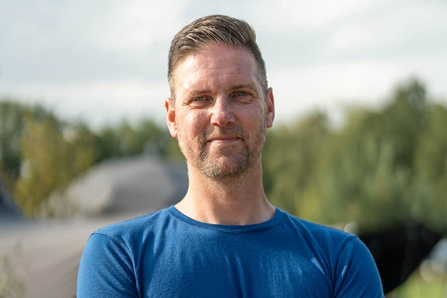 Having a coffee with Rick